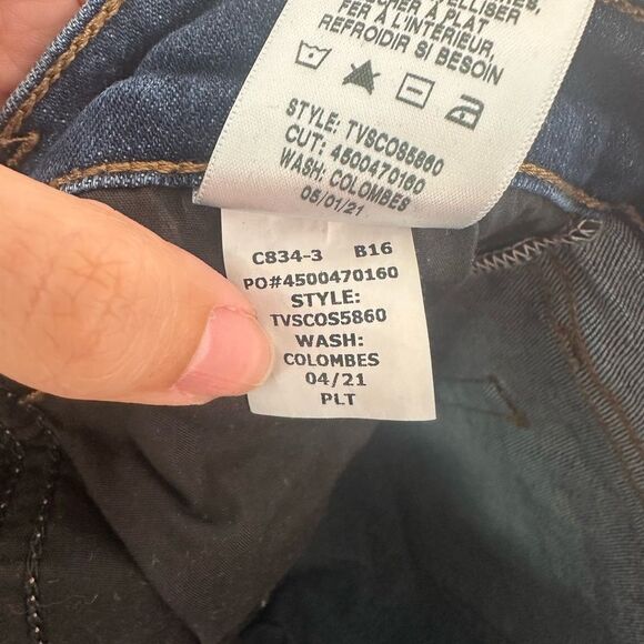 Joe's Jeans Clean Cuffed Colombes Boyfriend Jean Blue Size 28 - Picture 7 of 7